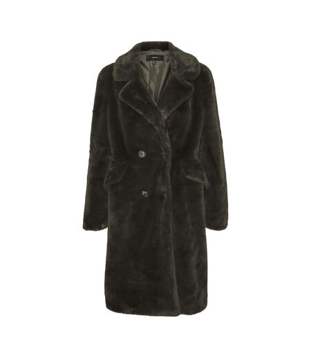 Manteau marron femme vero moda jaelly