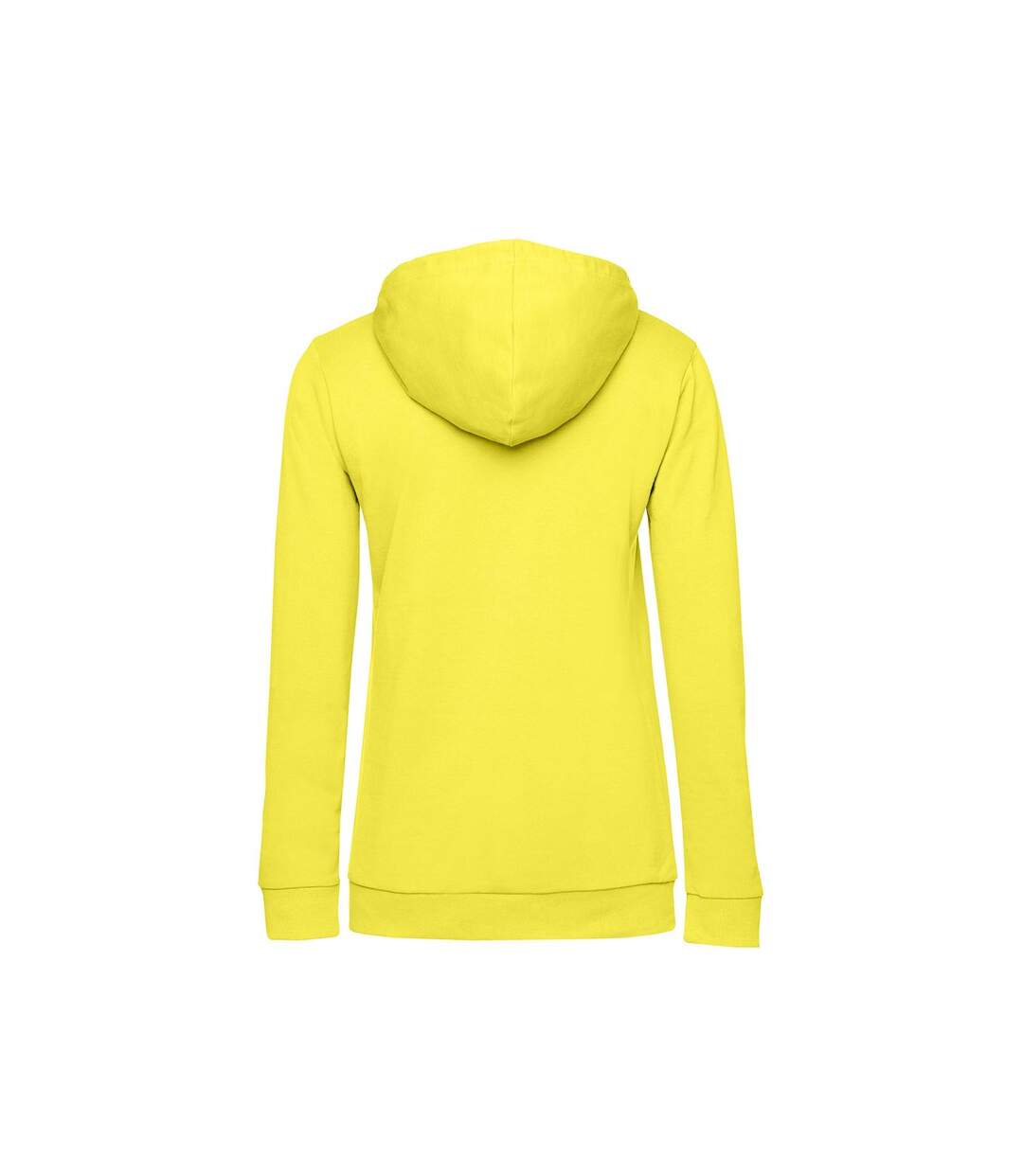 B&c Womens/ladies Sweat À Capuche Jaune Solaire BANDC-2