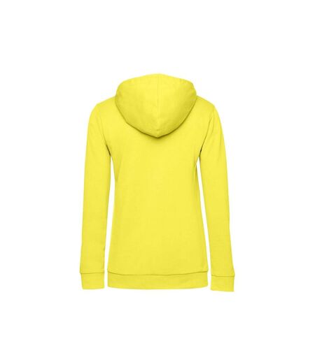 B&c Womens/ladies Sweat À Capuche Jaune Solaire BANDC