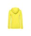 B&c Womens/ladies Sweat À Capuche Jaune Solaire BANDC-2
