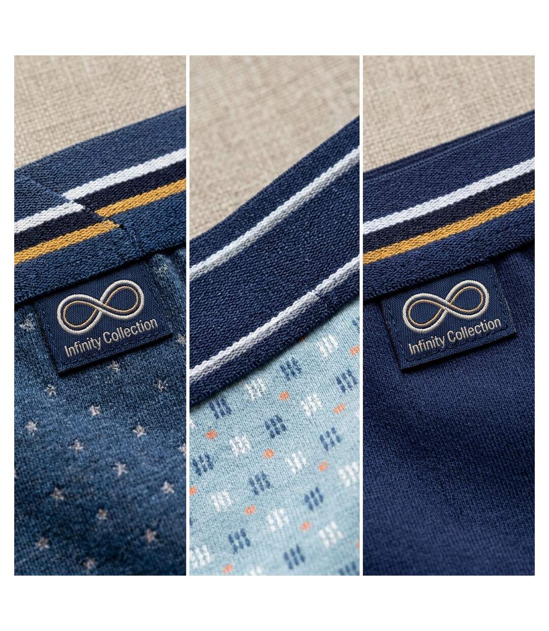 OZABI Pack Slips Homme 100% Coton – Lot de 6-5