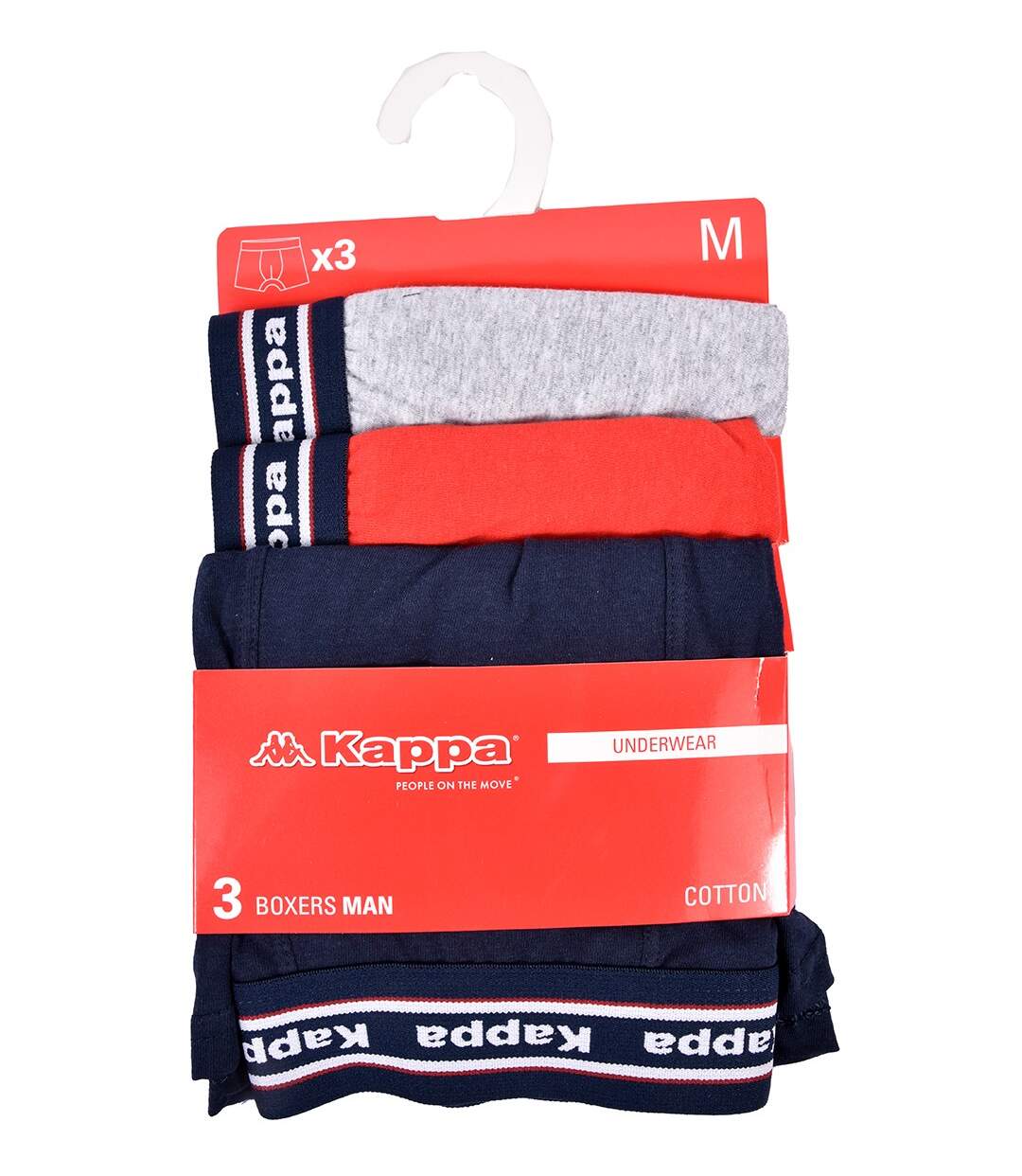 Boxer homme KAPPA Pack de 3 Boxers 2330-4