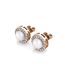 Boucles d'oreilles Circlet Pearl, Cristal d'Autriche, Perle d'imitation