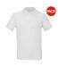 Polos homme blanc neige B&C-1