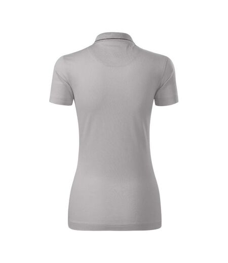 Polo Grand Femme Gris Argenté Malfini
