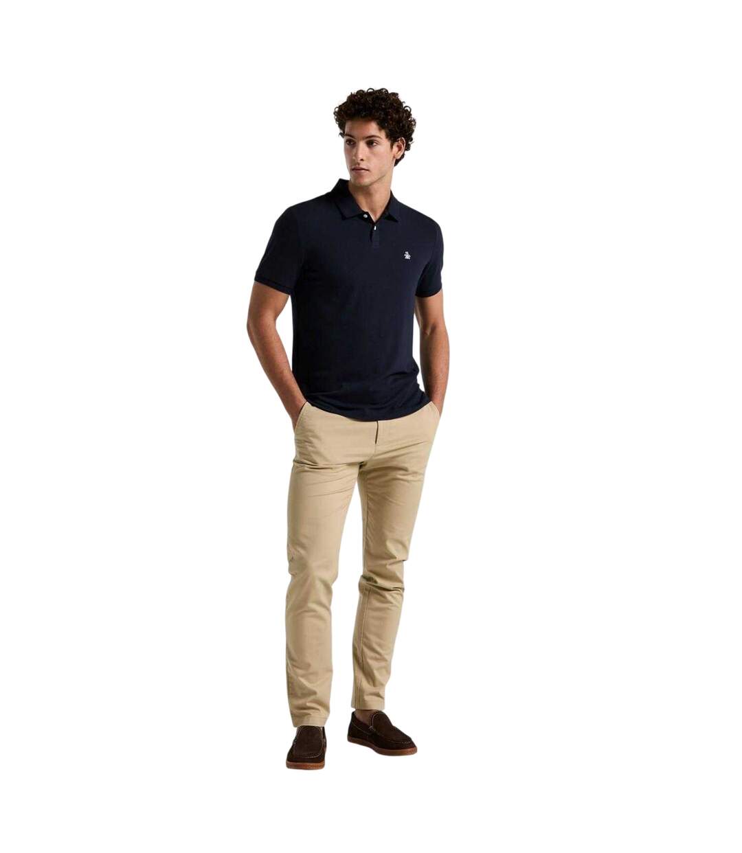 Polo Daddy Homme Bleu Saphir Foncé Original Penguin-4