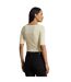 T-shirt Manches ¾ Judy Femme Crème Jaune Or Ralph Lauren-3