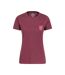 T-shirt Imprimé Scotland Femme Bordeaux Mountain Warehouse-1