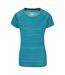 T-shirt Endurance Femme Bleu Sarcelle Mountain Warehouse-2