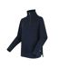 Womens/ladies Demmi Quarter Zip Fleece Top Navy Regatta-4