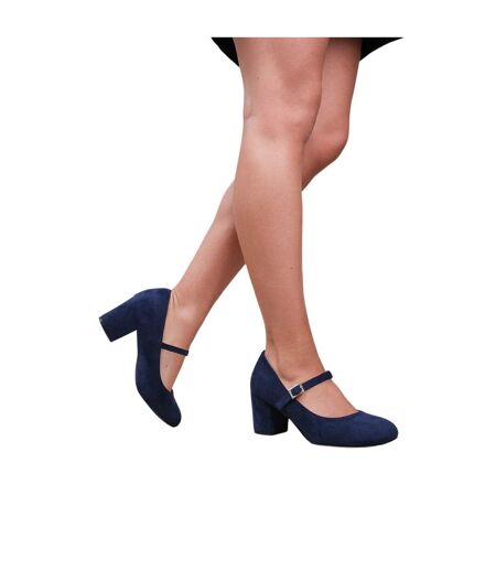 Chaussures mary jane araceli femme bleu marine Where´s That From