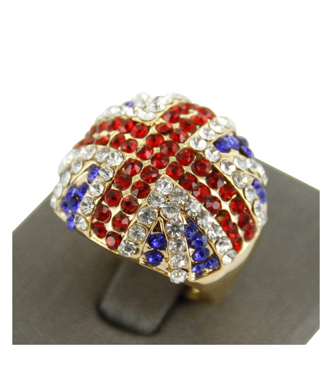 Bague Union Jack Dorée pour Femme DAPHNEE-1