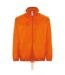 SOLS Unisex Shift Showerproof Windbreaker Jacket (Orange) - UTPC2732