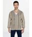 Gilet col V boutonné manches longues laine-1