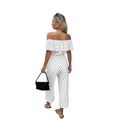 Combinaison Femme Crème AX Paris
