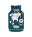 Bouillotte Polaire Imprimé Igloo 34cm Bleu-1