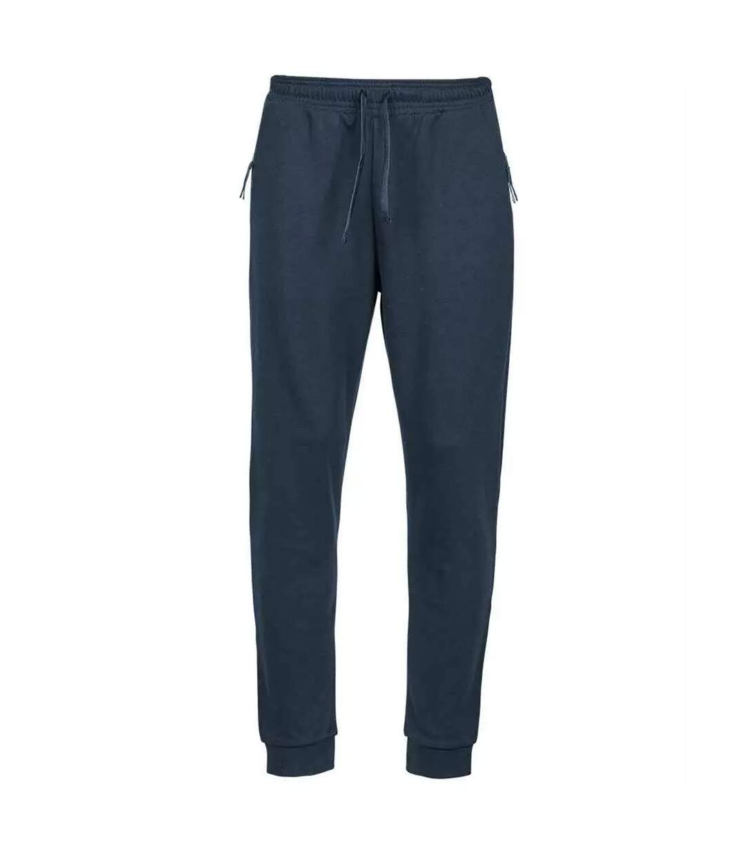 Pantalon De Jogging Motif/style Uni Athletic Homme Bleu Foncé Tee Jays-1