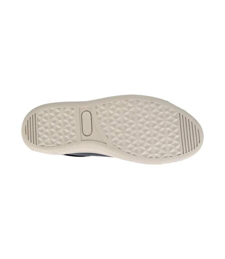 Womens/ladies Action Leather Trainers Navy Blue Boulevard