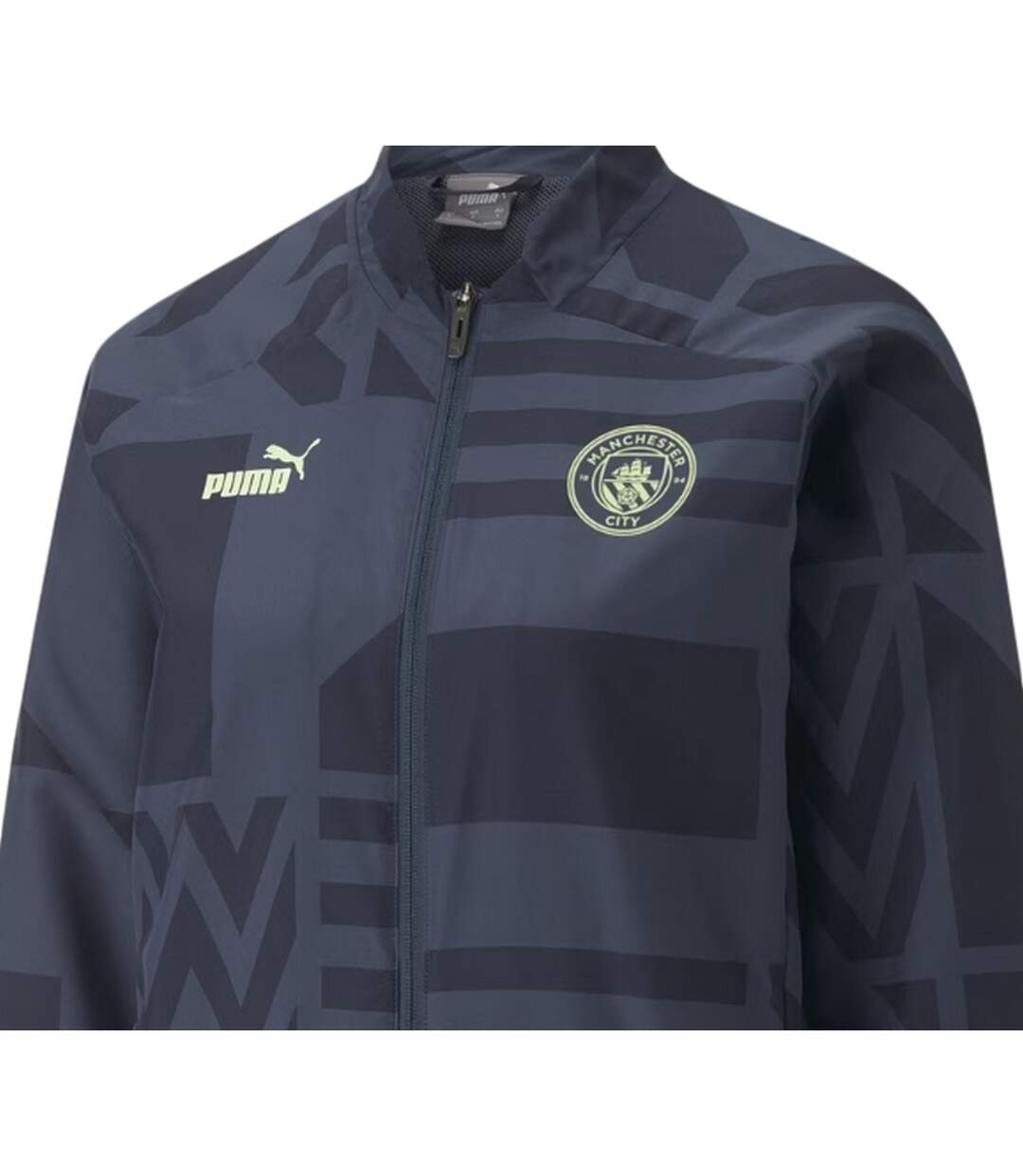 Womens/ladies Manchester City Fc Anorak Parisian Night Puma-3