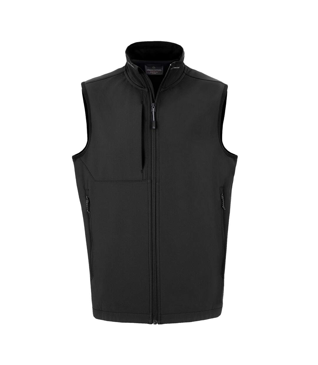 Mens Expert Basecamp Softshell Vest Black Craghoppers-1