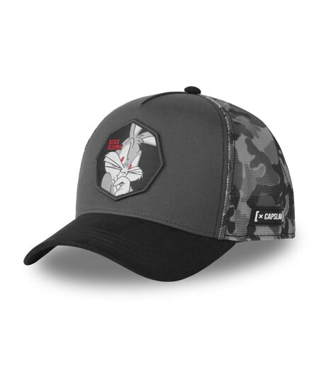 Casquette trucker premium avec filet effet Bambou Looney Tunes Bugs Capslab