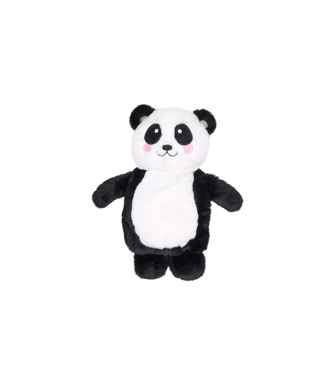 Bouillotte Peluche Micro-Ondable Panda 34cm Noir & Blanc-1