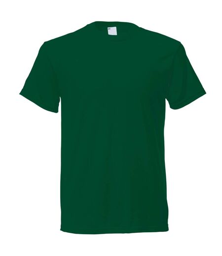 Mens Short Sleeve Casual T-Shirt (Dark Green)