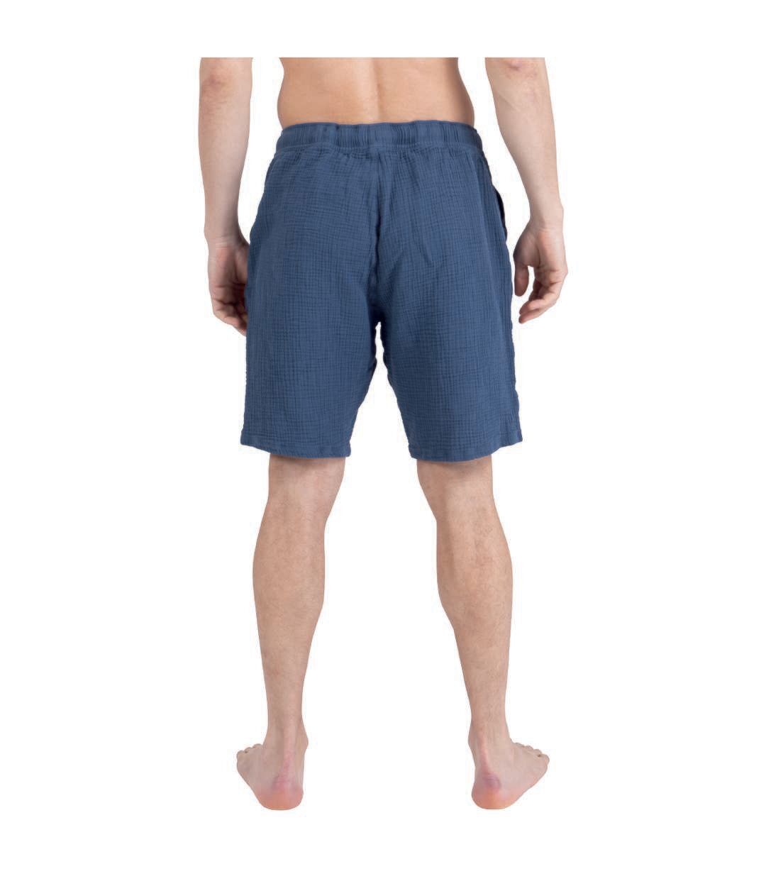 Pyjama court col rabat homme Easy Coton Athena-4