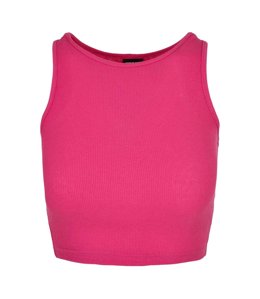 Haut Court Motif/style Côtelé Femme Violet Vif Urban Classics-1