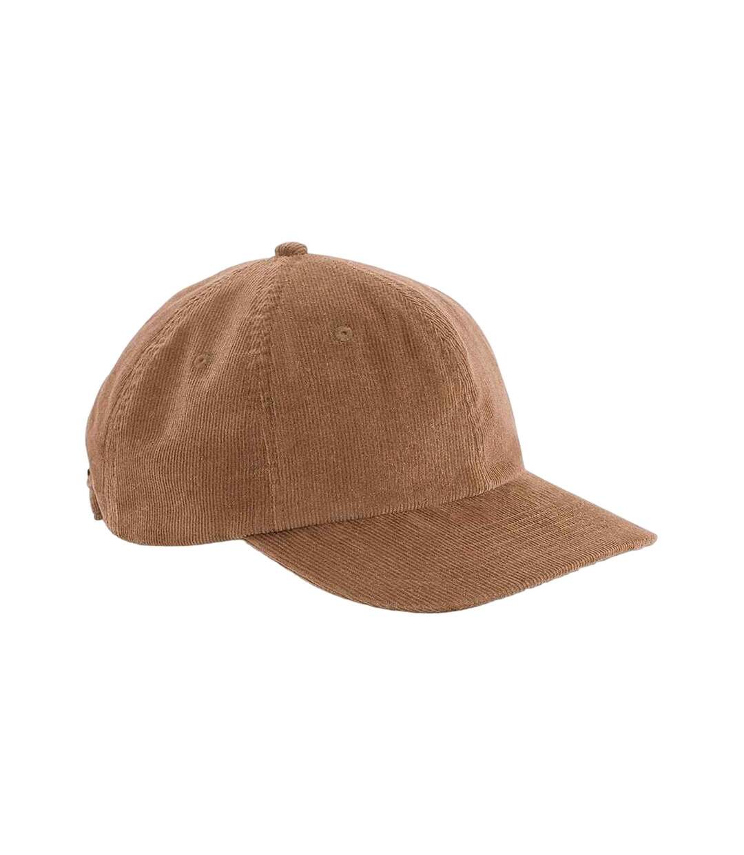 Casquette heritage brun-beige Beechfield-1