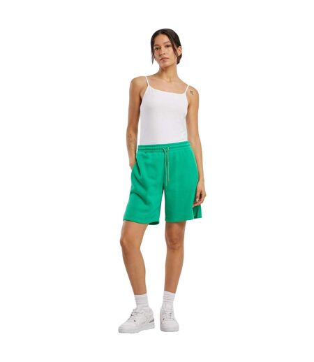 Short de jogging basic femme vert gazon Build Your Brand