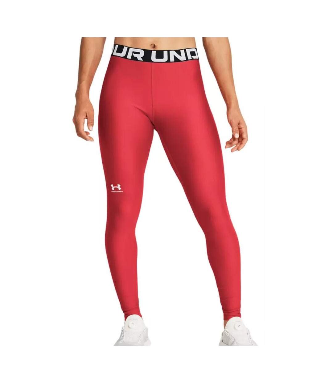 Legging Rouge Femme Under Armour Authentics - L-1