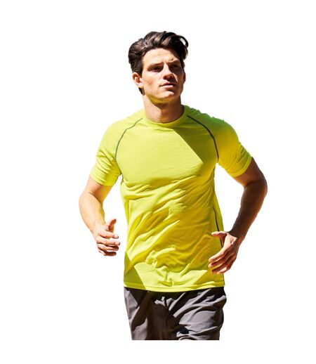 T-shirt Aero Homme Jaune Vif Mountain Warehouse