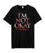 T-shirt Style My Chemical Romance I´m Not Okay Adulte Noir Amplified-1