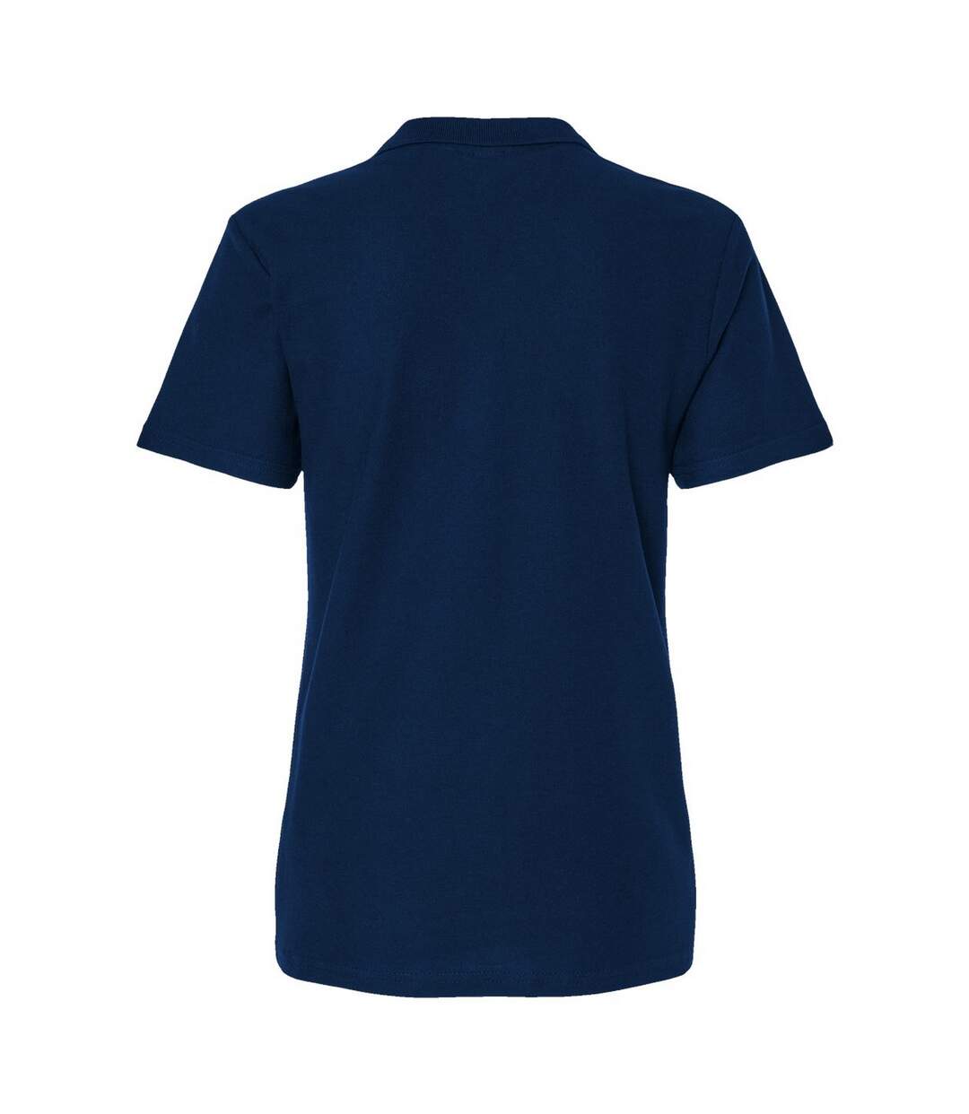Polo Femme Bleu Marine Gildan-2