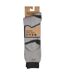 Great Outdoors Mens Two Tone Wellington Boot Socks 1 Pair Dark Steel Regatta-2