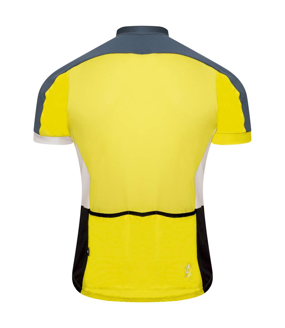 Dare 2B Mens Protraction II Recycled Lightweight Cycling Jersey (Neon Spring/Orion Grey)