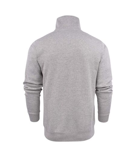 Mens Javelin Rsx Sweat Jacket Grey Melange Printer
