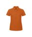 Polo Id.001 Femme Orange B&C-1