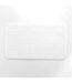 Tapis de Bain Microfibre Métallisé 45x75cm Blanc-1