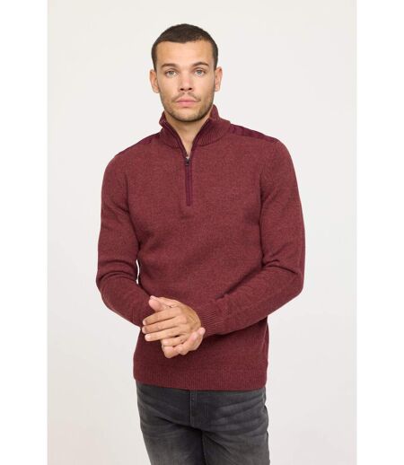 Pull Capara Bordeaux chiné