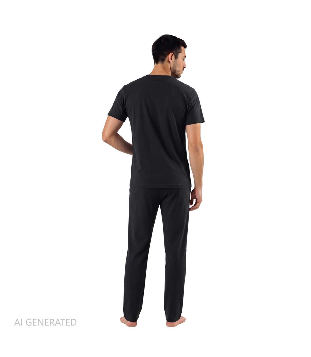 Ensemble pyjama long homme en coton jersey FPW1281 Fila-2
