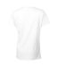 T-shirt à manches courtes coupe féminine femme blanc Gildan-2