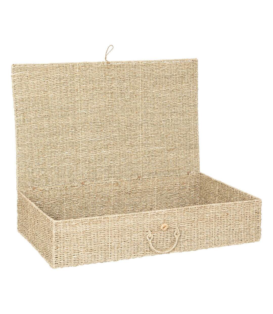 Lot de 2 Boîtes de Rangement Cora 80cm Naturel-4
