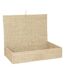 Lot de 2 Boîtes de Rangement Cora 80cm Naturel-4