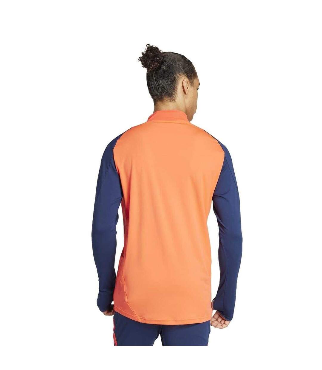 Unisex Adult Tiro 24/25 Manchester United Fc Training Top Bright Red Indigo Print Adidas-3