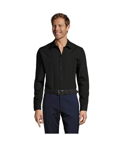 Chemise Baltimore Homme Noir SOLS