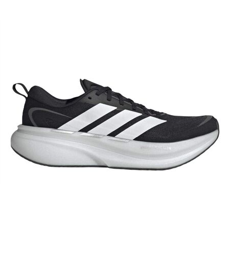 Chaussures Course À Pied Supernova Homme Noir Blanc Adidas