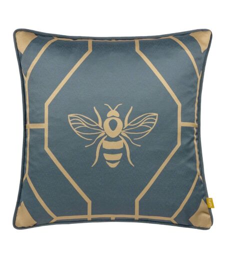 Furn Bee Deco Geometric Throw Pillow Cover (French Blue) (43cm x 43cm) - UTRV3083