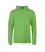 Mens Switch Fleece Hoodie Lime The Printers Choice-1